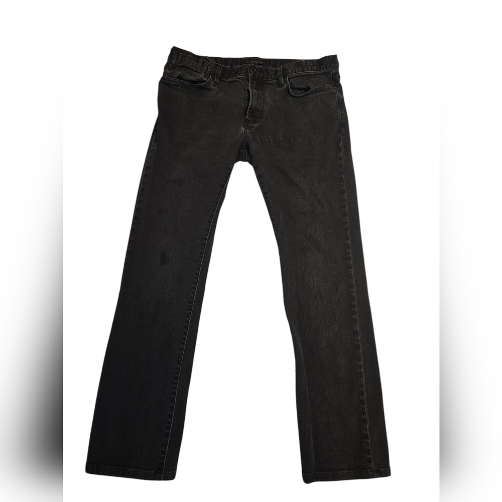 John Varvatos 34 Bowery Black Slim Jeans